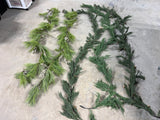 Bin of Christmas Garlands