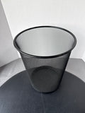 Black Mesh Waste Basket