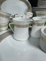 96-Piece Mikasa Tempo-Seventy Japan 5894 Midas Gold Filigree China Set