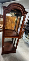 Lighted Curio with Four Glass Shelves***HEAVY ITEM***