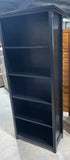 Black Particle Board Bookcase