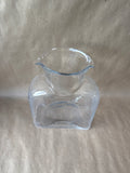 Clear Glass Blenko Style Thin Water Pitcher