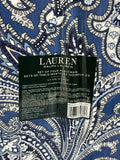 Ralph Lauren Blue Paisley Placemats, 12 pc
