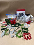 Cookie Cutter Lot With Christmas Sifter