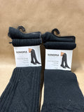 Women’s Sonoma Knee High Socks - 2 Sets - Appears Unused (D)