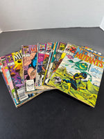 (E) Lot of 17 Marvel The New Mutants Vintage Comics