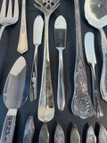21-Piece Assorted Silver Plate Flatware