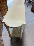 Cream Painted Console Table