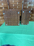 Square & Rectangle Baskets, 2 pc
