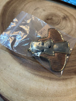 Silver/Copper/Gold Tone Dog Earring & Pendant/Pin Set