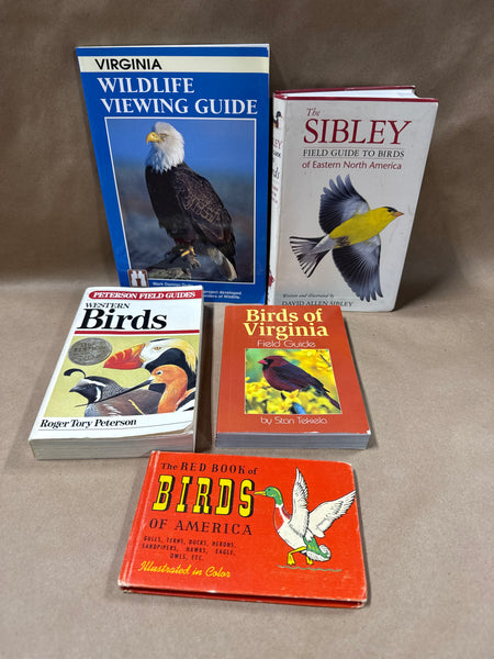 (A) Assorted Lot Of Bird Books