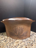 Anthony Studio Pottery Pine Branch Pocket Vase/Crock