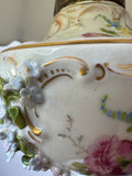 Carl Thieme Style Apollo Duplex Converted Oil Lamp (WORKS) AS IS (READ DESCRIPTION CAREFULLY)