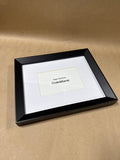Crate & Barrel 4X6 Black Picture Frame - Appears Unused