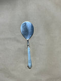 Serving Spoon with  Sterling Handle, 9 1/2”