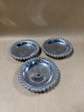 3-Piece Aluminum Dotted Trinket Dishes