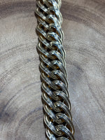 Braided Gold Tone Bracelet