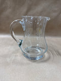 Clear Glass Water Pitcher