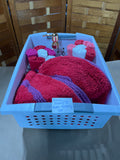 Minnie Mouse/Heart Bath Accessory Lot