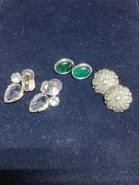 E - 3 Piece Earring Lot