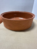 Pumpkin Terra Cotta Lidded Baking Dish