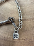 UNO DE 50 "Pearl of Wisdom" Silver Plated Pearl Necklace