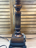 Pair of Copper/Brown Table Lamps