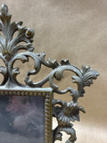 Ornate Beatrice Cast Metal Antique Frame