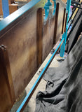 Turquoise Painted King Headboard, No Frame