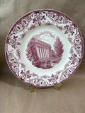 Mulberry Transferware Wedgwood Wheaton College “The Library” - Wedgewood (C)