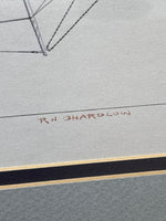 Charles W. Morgan • Whaler Print by RN Ghardloin; Signed