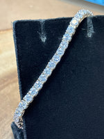 Sterling Silpada Bracelet with Cubic Zirconia