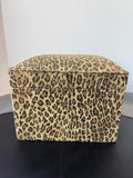 Raymond Waites Leopard Fabric Storage Box