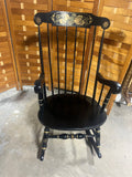 Ethan Allen Hitchcock Style Rocking Chair, SITS LOW