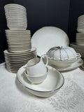 94-Piece Noritake Ivory 7527 Montblanc China Set