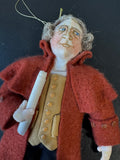 (D) Patrick Henry 2013 Signed Colonial Williamsburg Gladys Boalt Hand Made Ornament