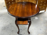 Gordon's Inc. Drop Side End Table with Pull-out Tray