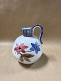 Small Pottery Style Floral Pitcher