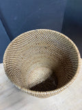 Woven Rattan Waste Basket
