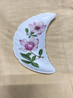 Mitteteich Style Pink Floral Bone Dish