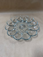 Anchor Hocking Clear Glass Deviled Egg Plate // 2 Available // *** PRICED INDIVIDUALLY ***