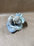 Lladro Little Green Grocer - Girl Leaning On Basket