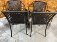 Set of 4 Patio Chairs