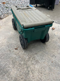 Lawn Buddy Garden Seat with Storage, AS IS