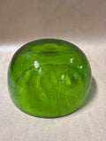 Blenko Style Green Bowl