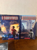 "I Survived" 4 pc Paperback Book Lot & The Finest Hours Paperback book
