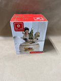 Snowman Spinning Musical Decoration WORKS