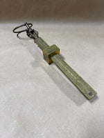Fairbanks Brass Bushel Beam Grain Scale