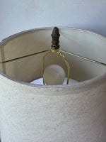 Laurel Lamp Co. Brass Chess Table Lamp (WORKS)