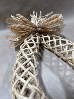 Woven Style Pineapple Wall Decor